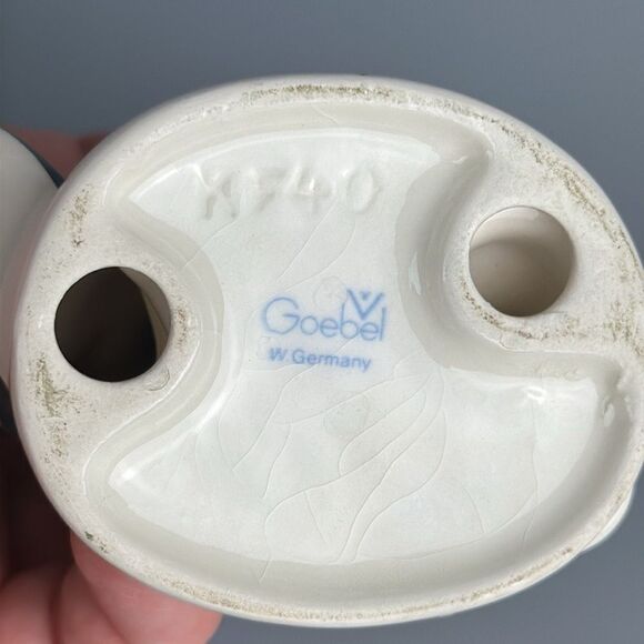 Vintage Goebel West Germany Chimney Sweep Figurine With Ladder #KF40 - Picture 8 of 9